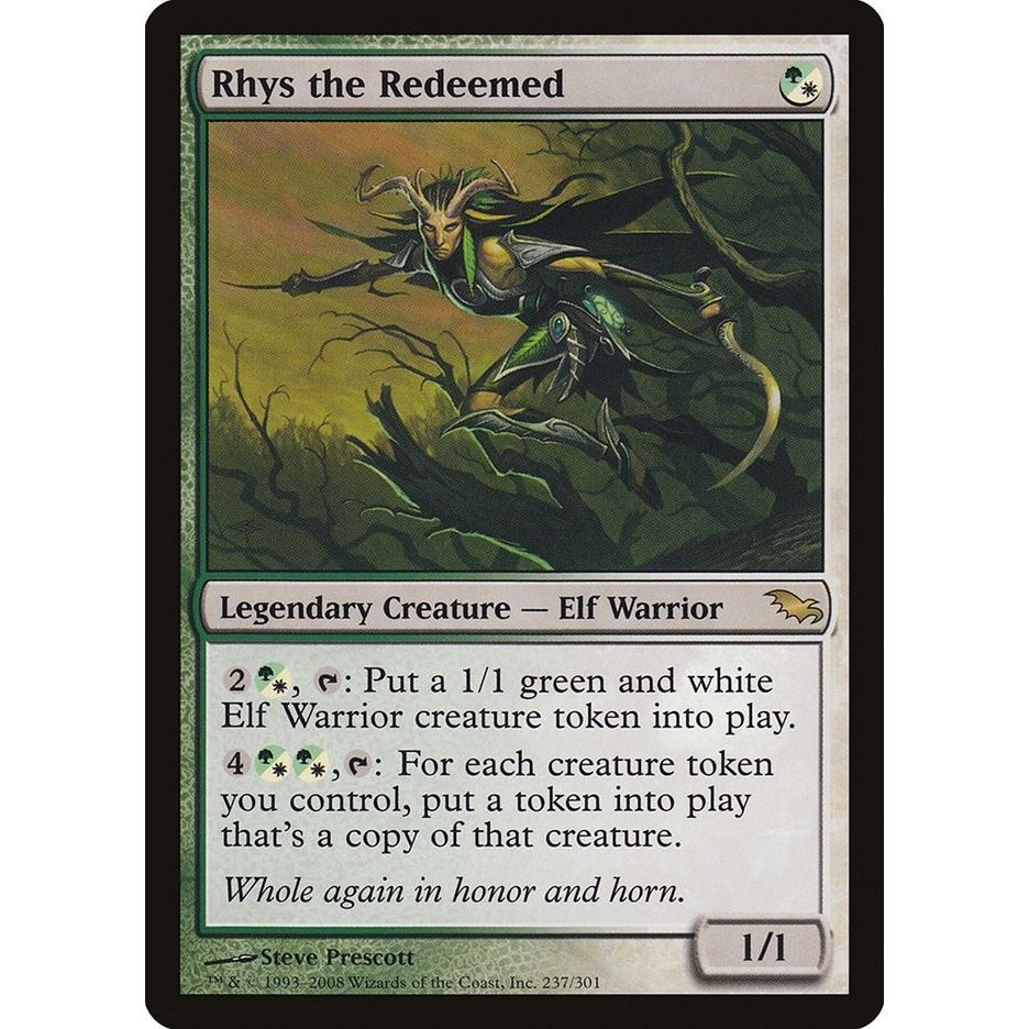 Image for Rhys the Redeemed (237) (SHM) - Magic: The Gathering
