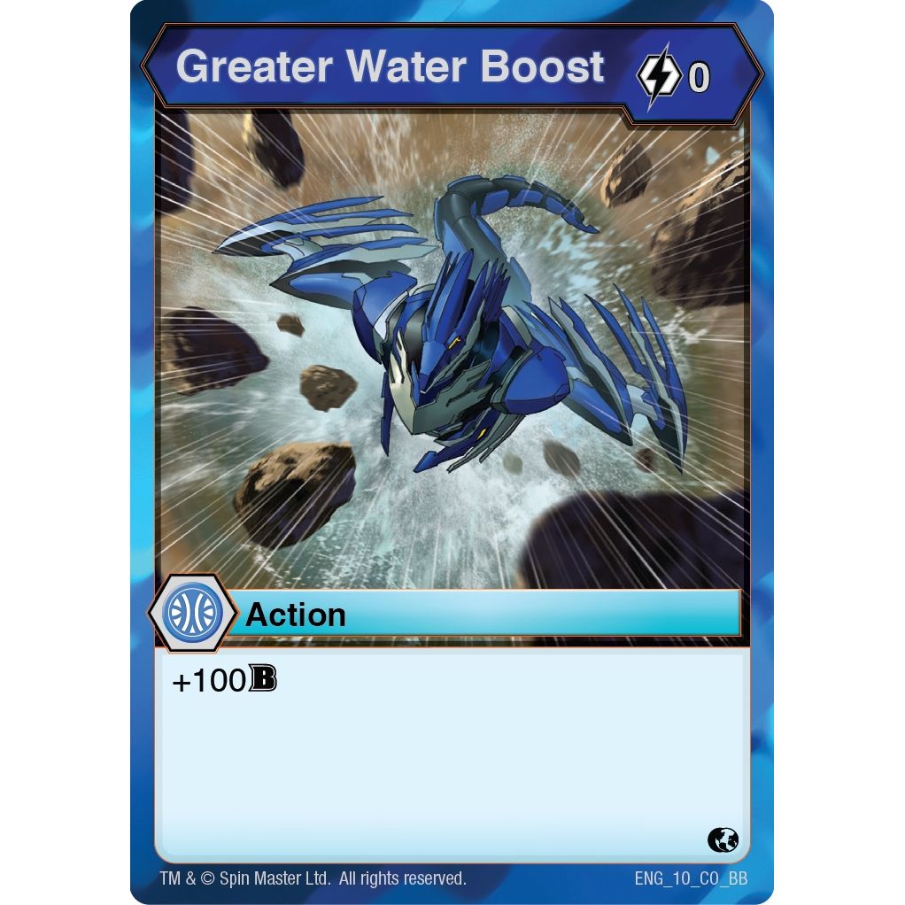 Image for Greater Water Boost (10) (BB) - Bakugan TCG