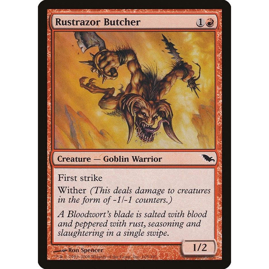 Image for Rustrazor Butcher (105) (SHM) - Magic: The Gathering