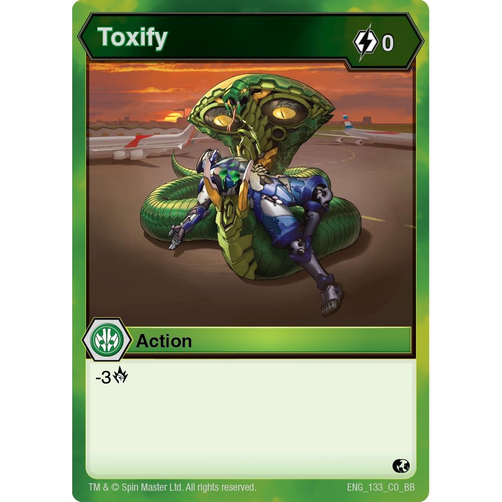 Image for Toxify (133) (BB) - Bakugan TCG