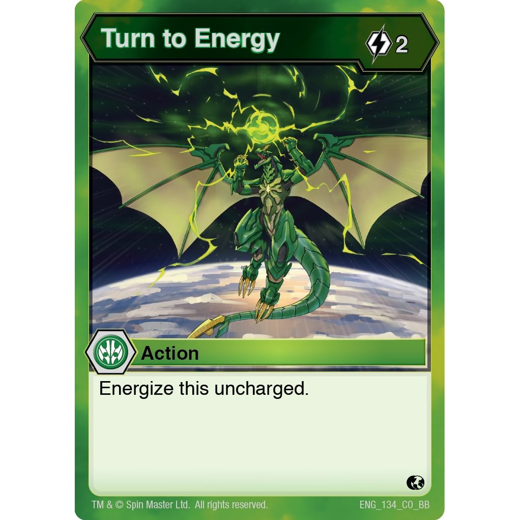 Image for Turn to Energy (134) (BB) - Bakugan TCG