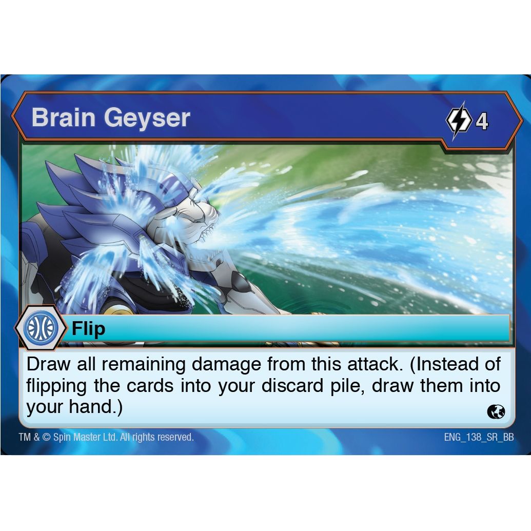 Image for Brain Geyser (138) (BB) - Bakugan TCG