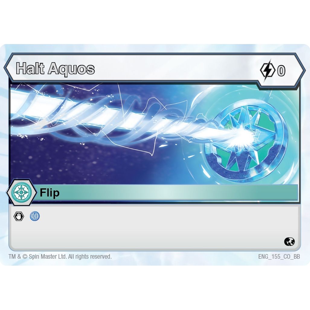 Image for Halt Aquos (155) (BB) - Bakugan TCG