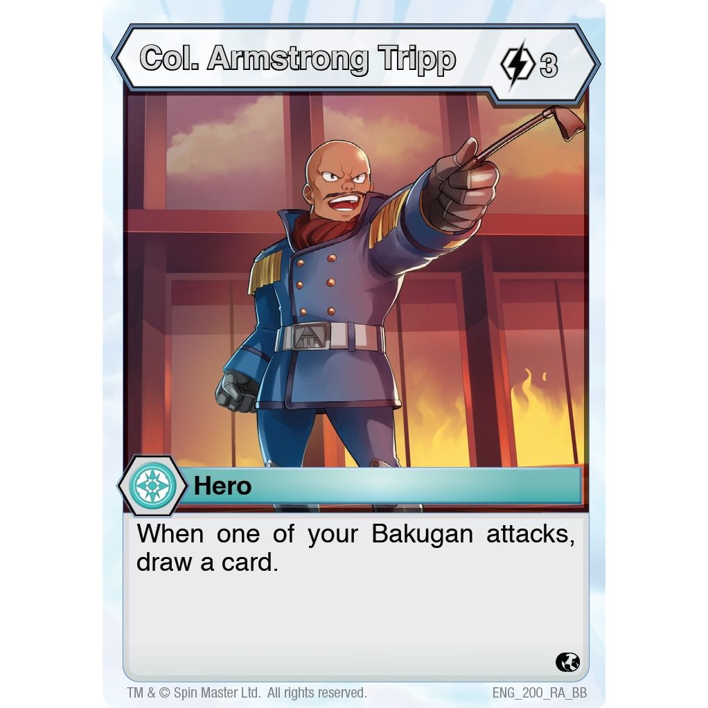 Image for Col. Armstrong Tripp (200) (BB) - Bakugan TCG