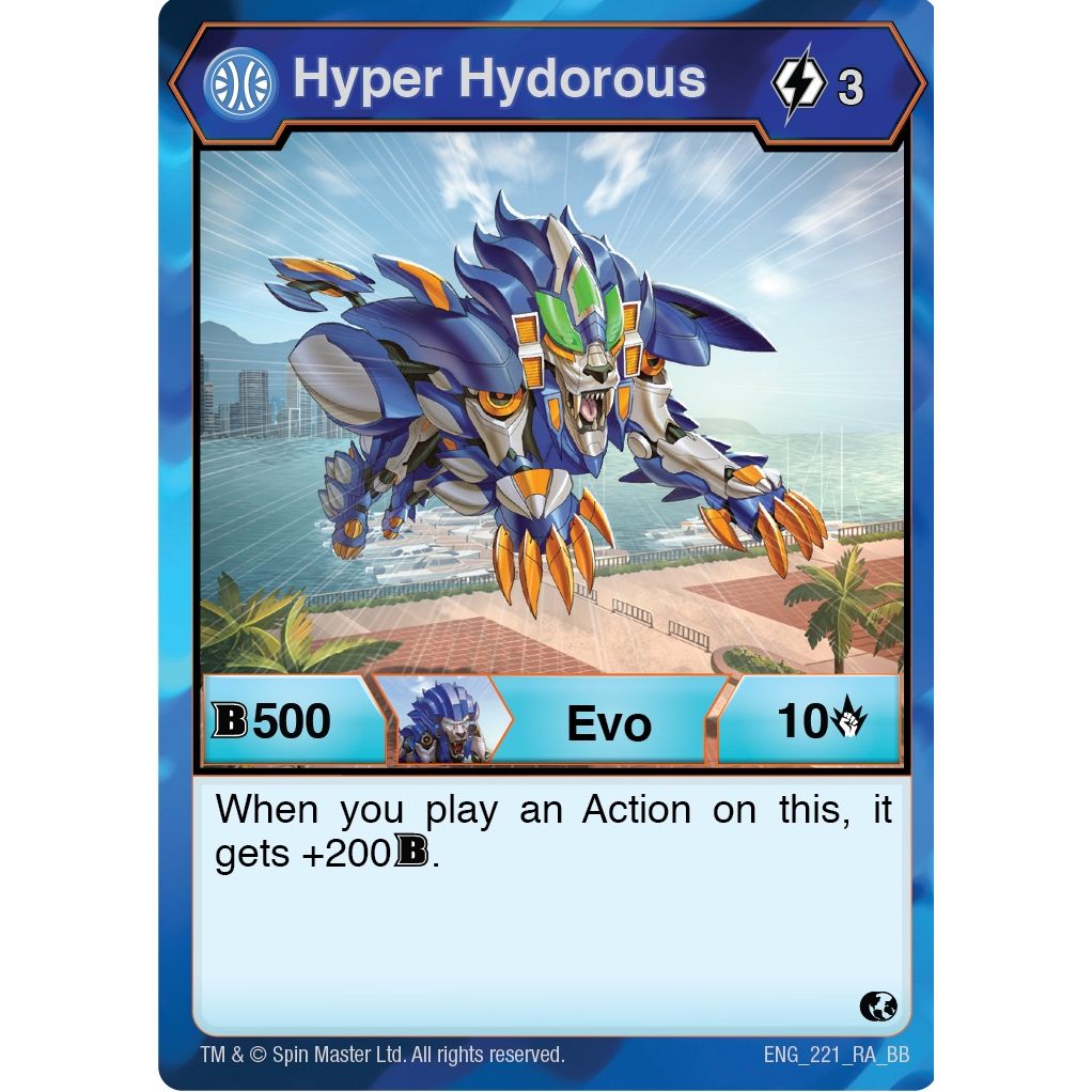 Image for Hyper Hydorous (221) (BB) - Bakugan TCG