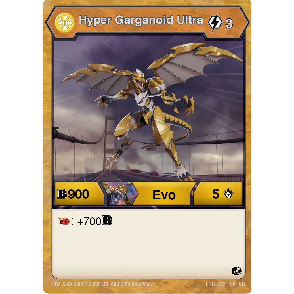 Image for Hyper Garganoid Ultra (234) (BB) - Bakugan TCG