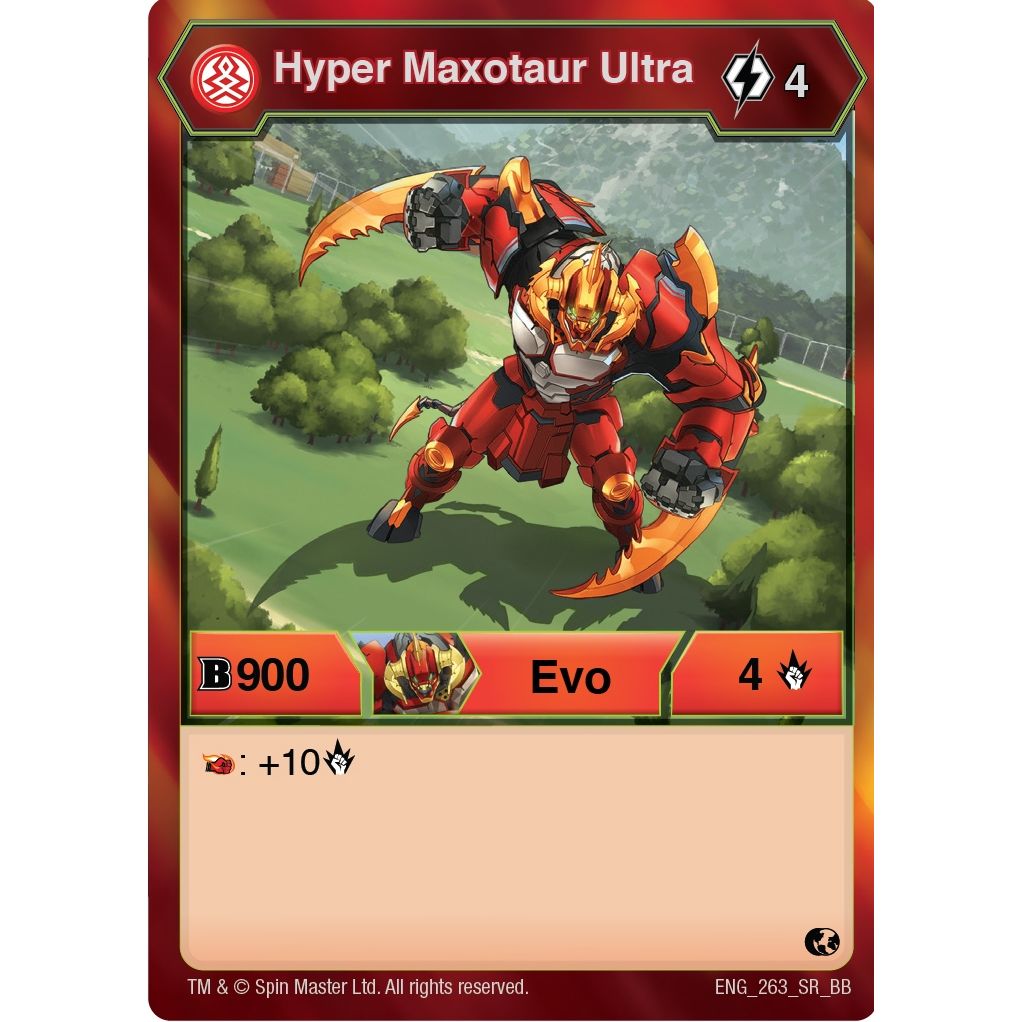 Image for Hyper Maxotaur Ultra (263) (263) (BB) - Bakugan TCG