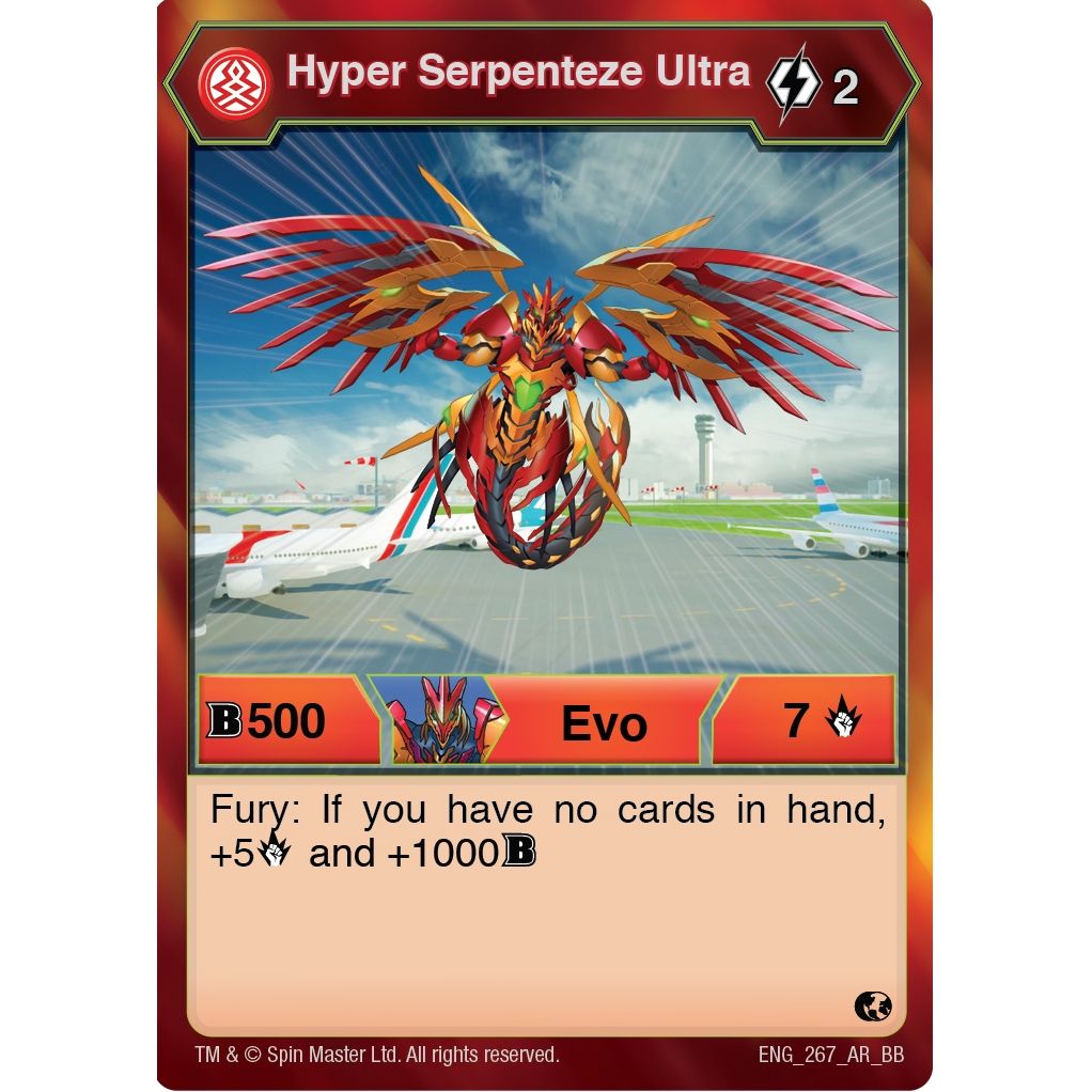 Image for Hyper Serpenteze Ultra (267) (267) (BB) - Bakugan TCG