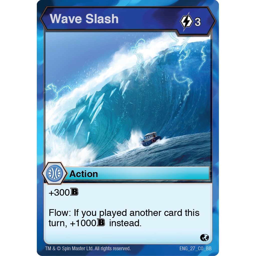 Image for Wave Slash (27) (BB) - Bakugan TCG