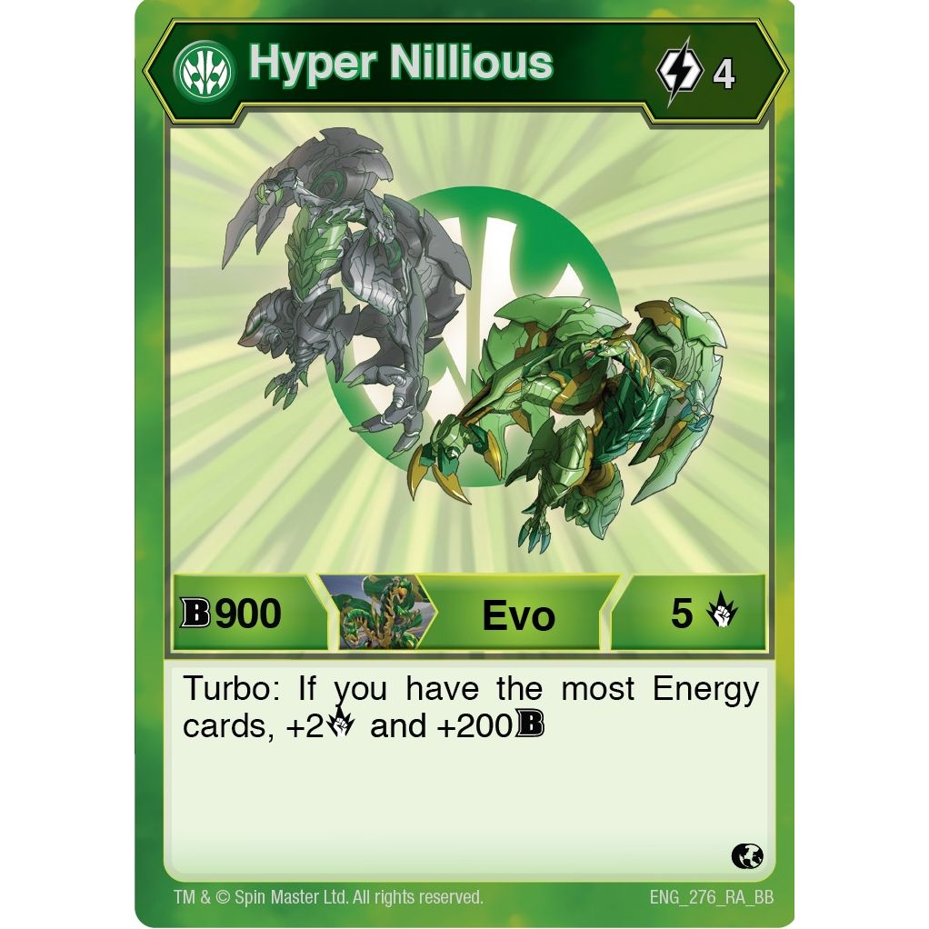 Image for Hyper Nillious (276) (276) (BB) - Bakugan TCG