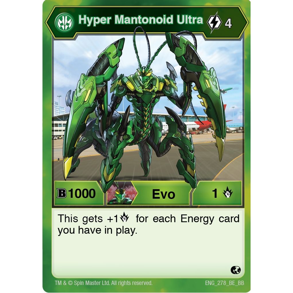 Image for Hyper Mantonoid Ultra (278) (278) (BB) - Bakugan TCG