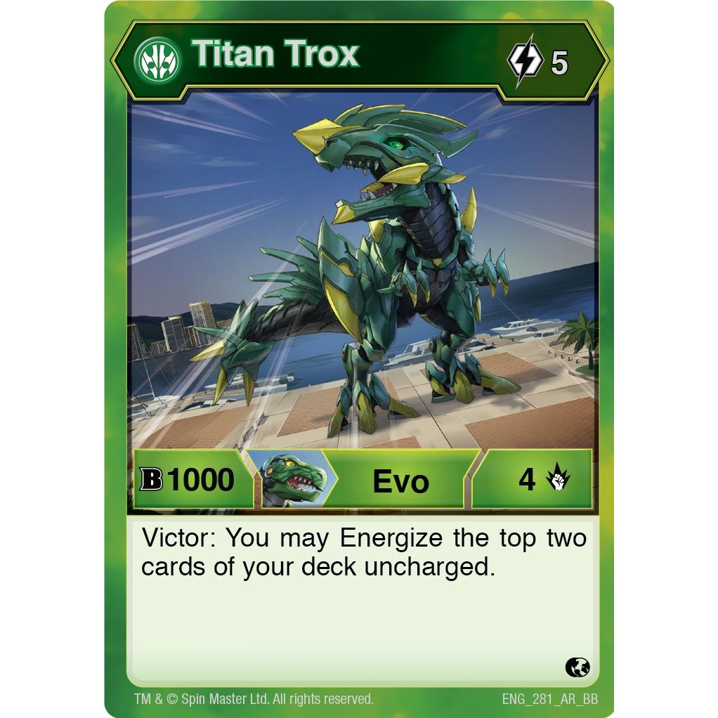 Image for Titan Trox (281) (BB) - Bakugan TCG