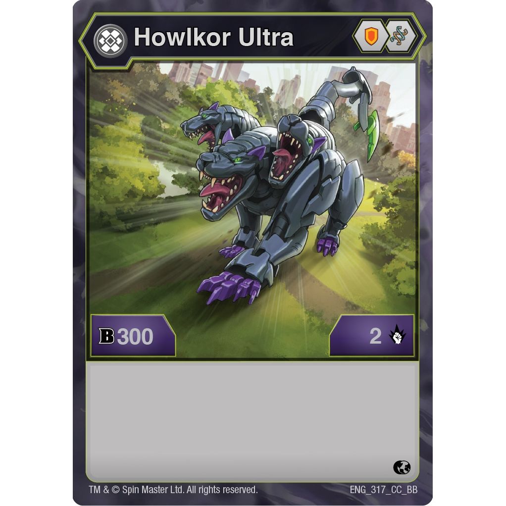 Image for Howlkor Ultra (317) (317) (BB) - Bakugan TCG