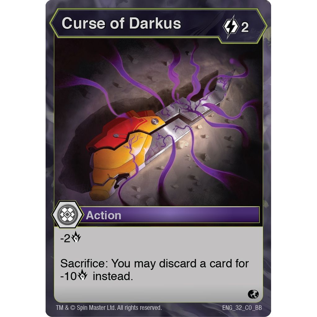 Image for Curse of Darkus (32) (BB) - Bakugan TCG