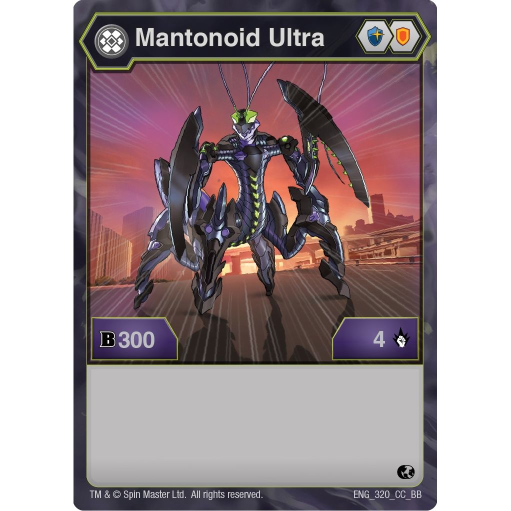 Image for Mantonoid Ultra (320) (320) (BB) - Bakugan TCG