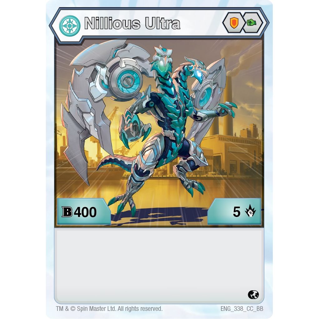 Image for Nillious Ultra (338) (338) (BB) - Bakugan TCG