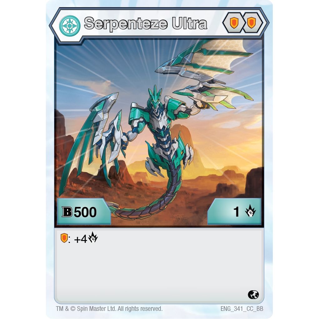 Image for Serpenteze Ultra (341) (341) (BB) - Bakugan TCG