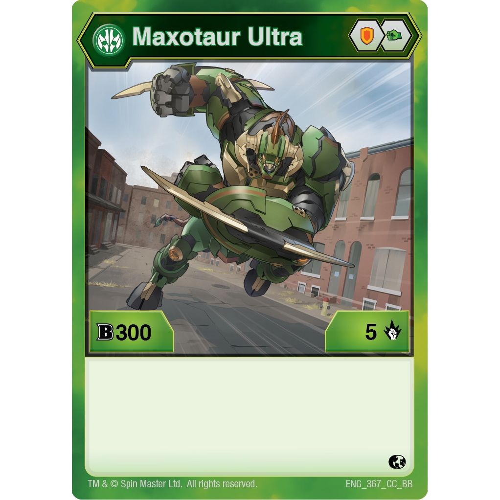 Image for Maxotaur Ultra (367) (367) (BB) - Bakugan TCG