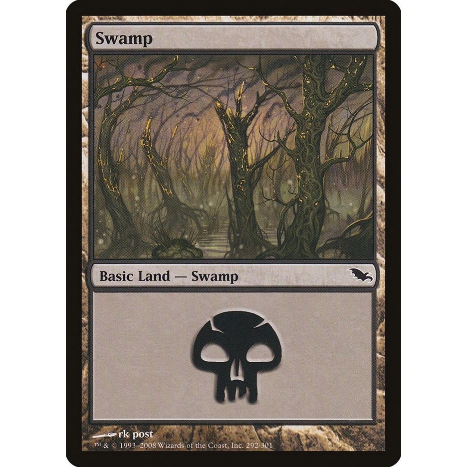 Image for Swamp (292) (292) (SHM) - Magic: The Gathering
