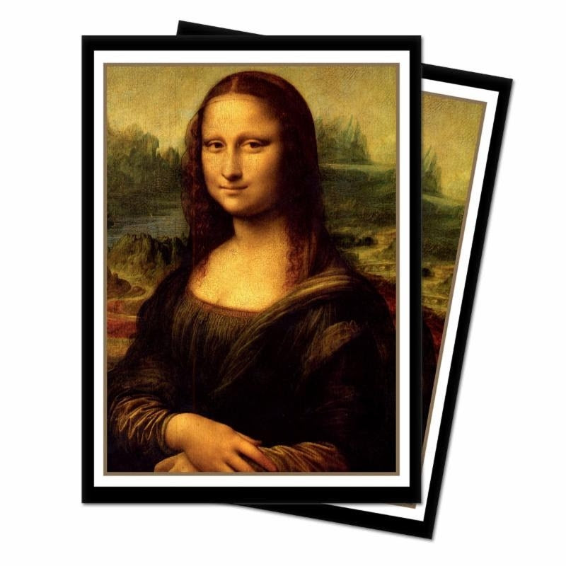 Image for Mona Lisa Standard Deck Protector Fine Art sleeves (65-Pack) - Card Sleeves