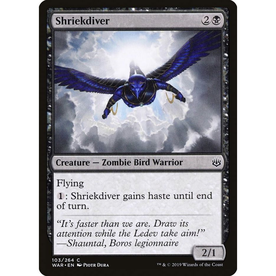 Image for Shriekdiver (103) (WAR) - Magic: The Gathering