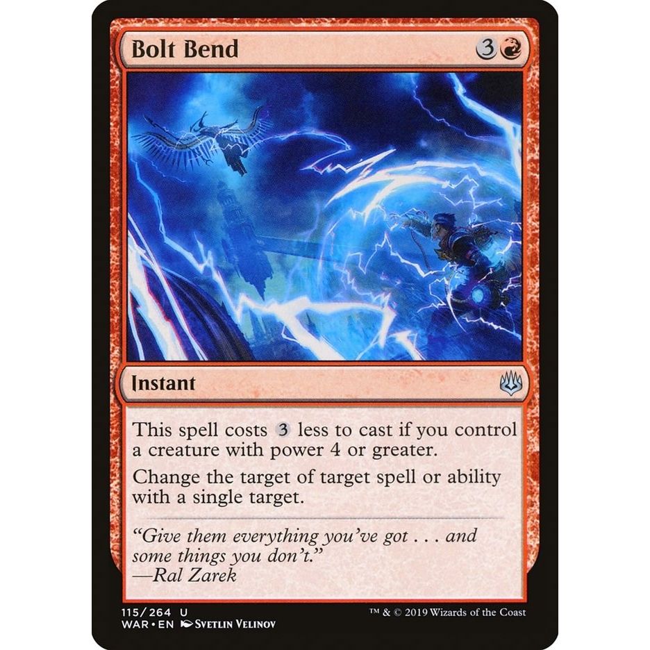 Image for Bolt Bend (115) (WAR) - Magic: The Gathering