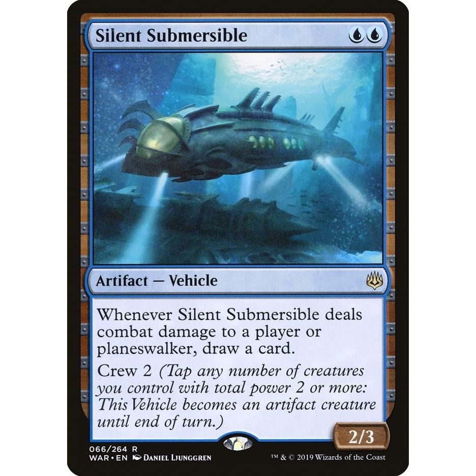 Image for Silent Submersible (66) (WAR) - Magic: The Gathering