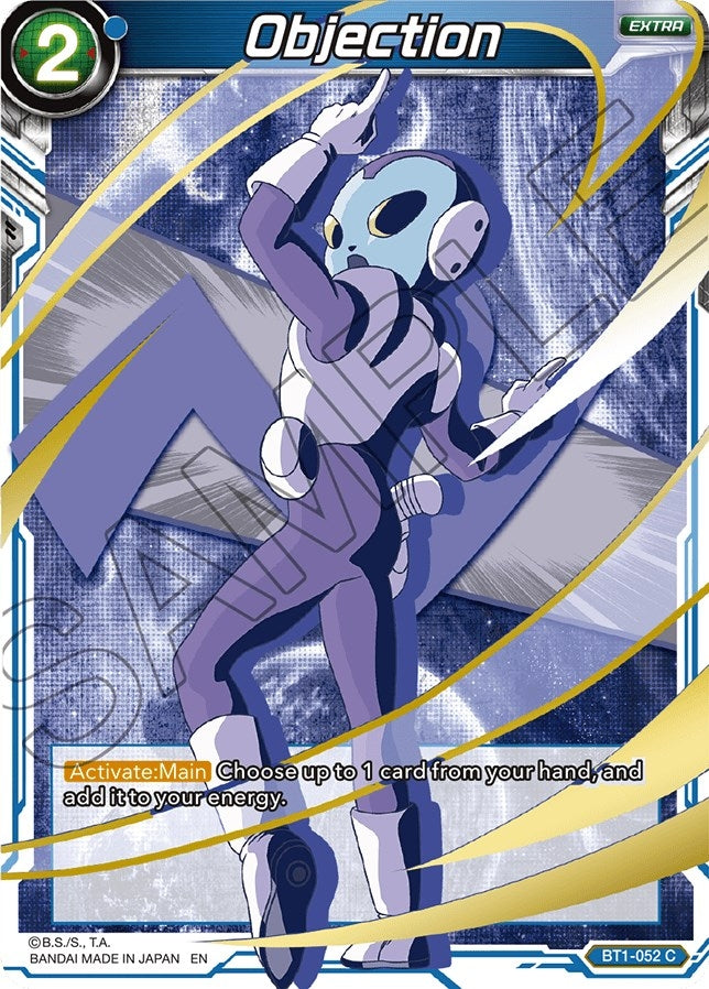 Image for Objection (Alternate Art) (BT1-052) (DBS-EB06) - Dragon Ball Super: Masters