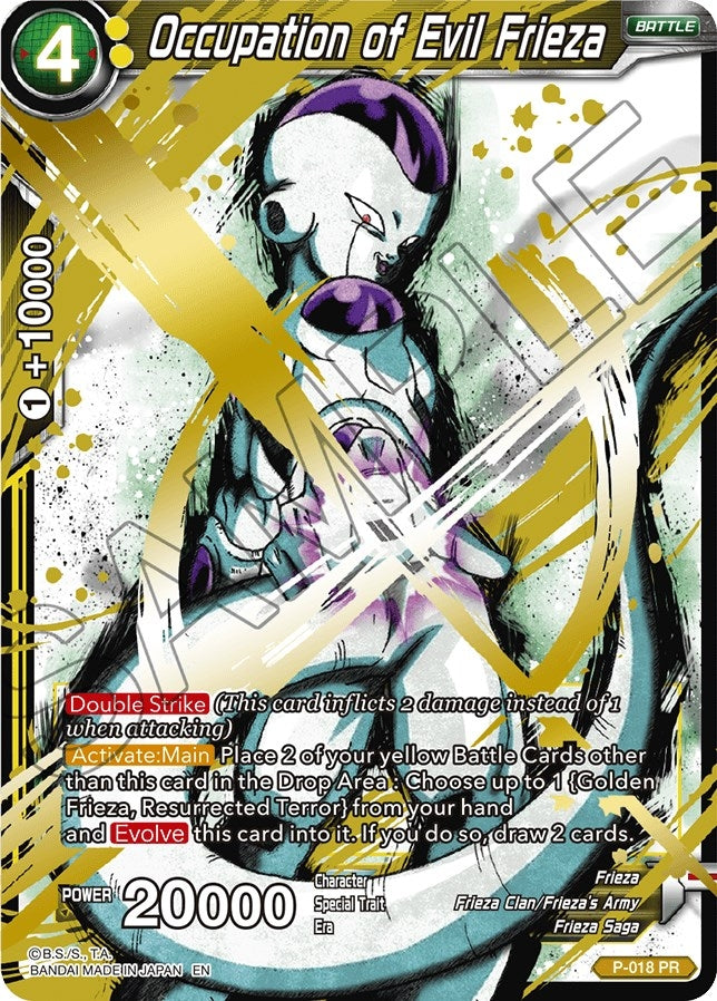 Image for Occupation of Evil Frieza (Alternate Art) (P-018) (DBS-EB06) - Dragon Ball Super: Masters