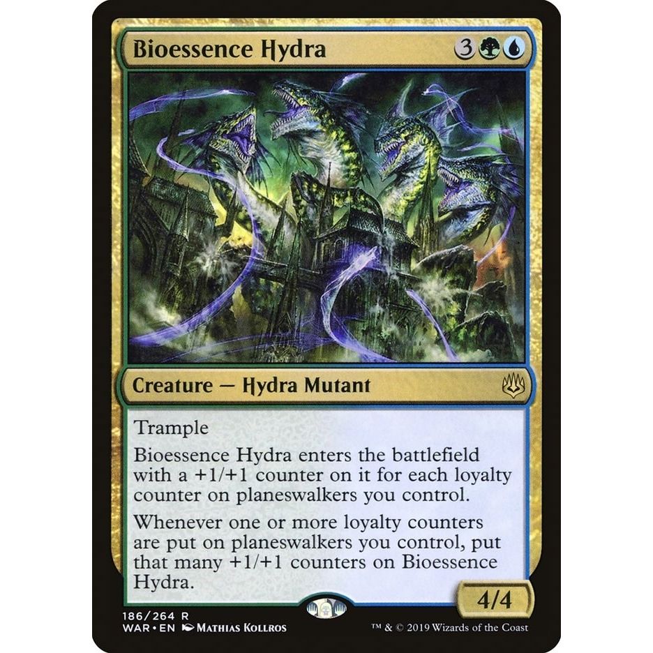Image for Bioessence Hydra (186) (WAR) - Magic: The Gathering