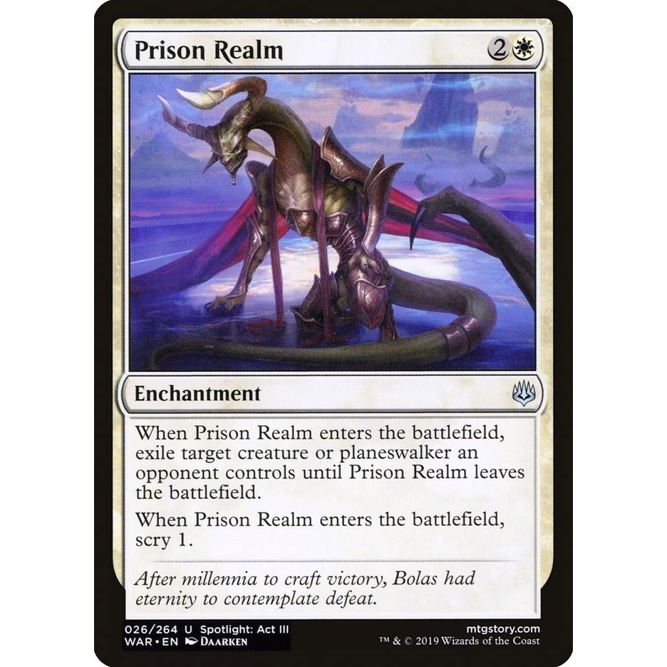 Image for Prison Realm (26) (WAR) - Magic: The Gathering