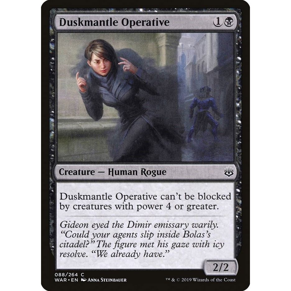 Image for Duskmantle Operative (88) (WAR) - Magic: The Gathering