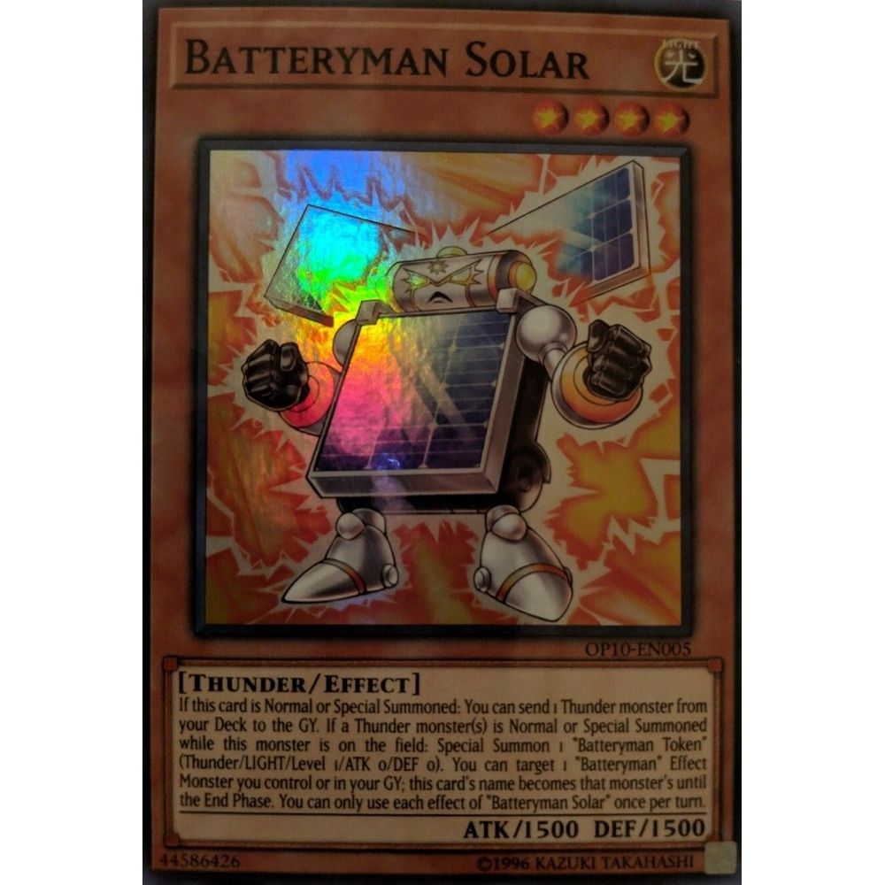 Image for Batteryman Solar (OP10-EN005) (OP10) - YuGiOh