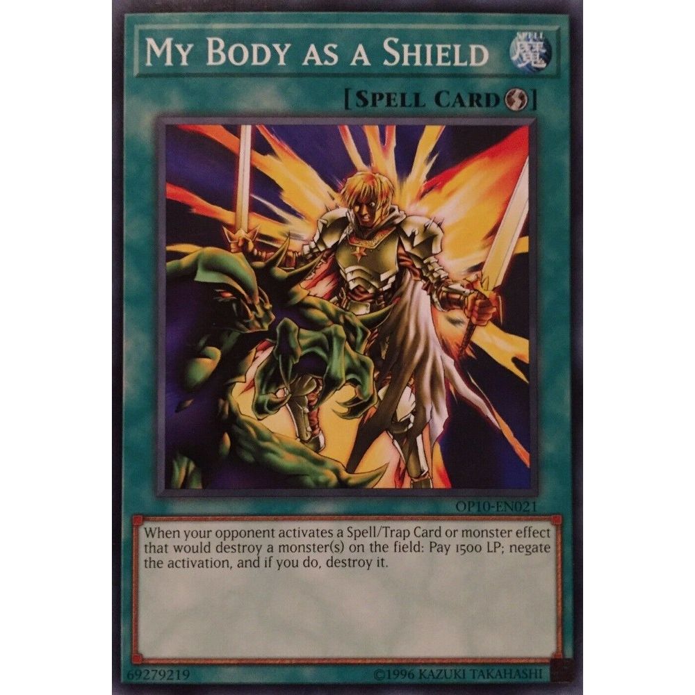 Image for My Body as a Shield (OP10-EN021) (OP10) - YuGiOh
