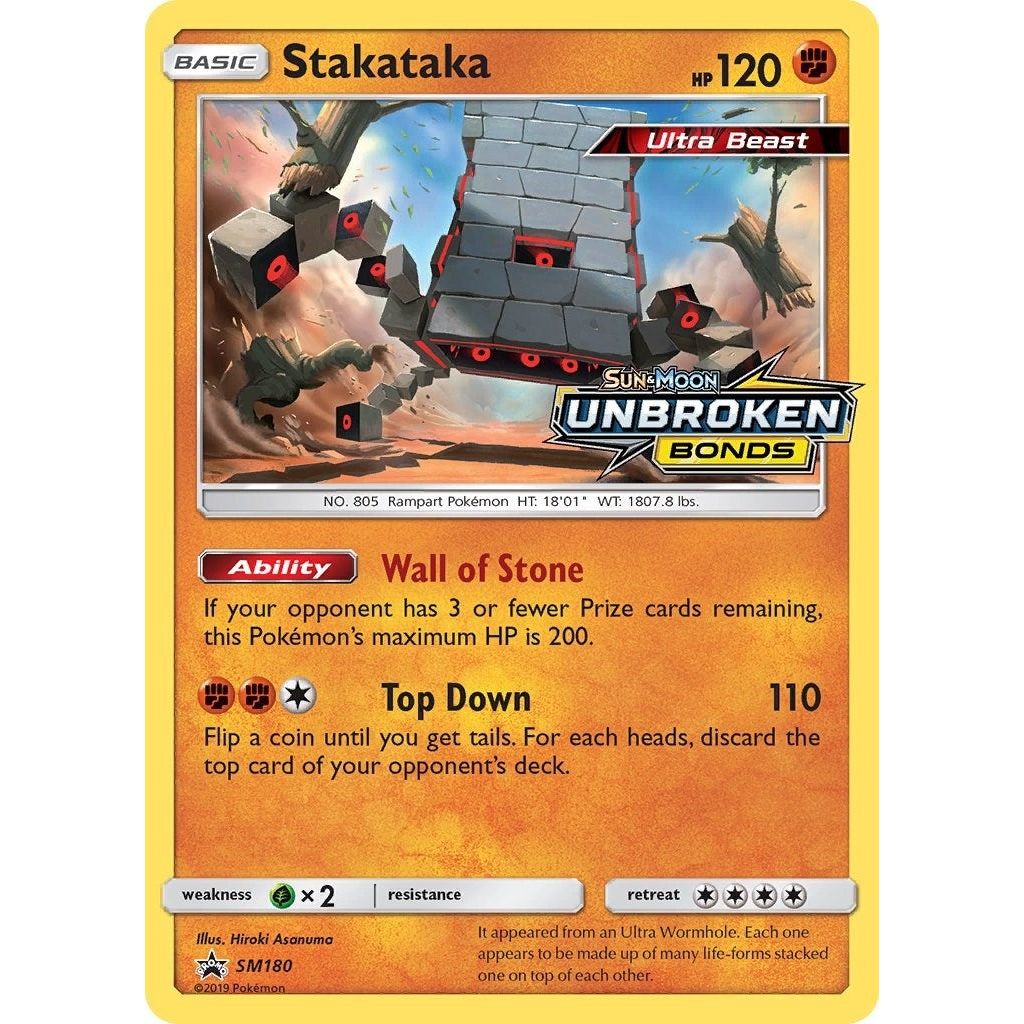 Image for Stakataka - SM180 (Prerelease) (SM180) (SMP) - Pokemon
