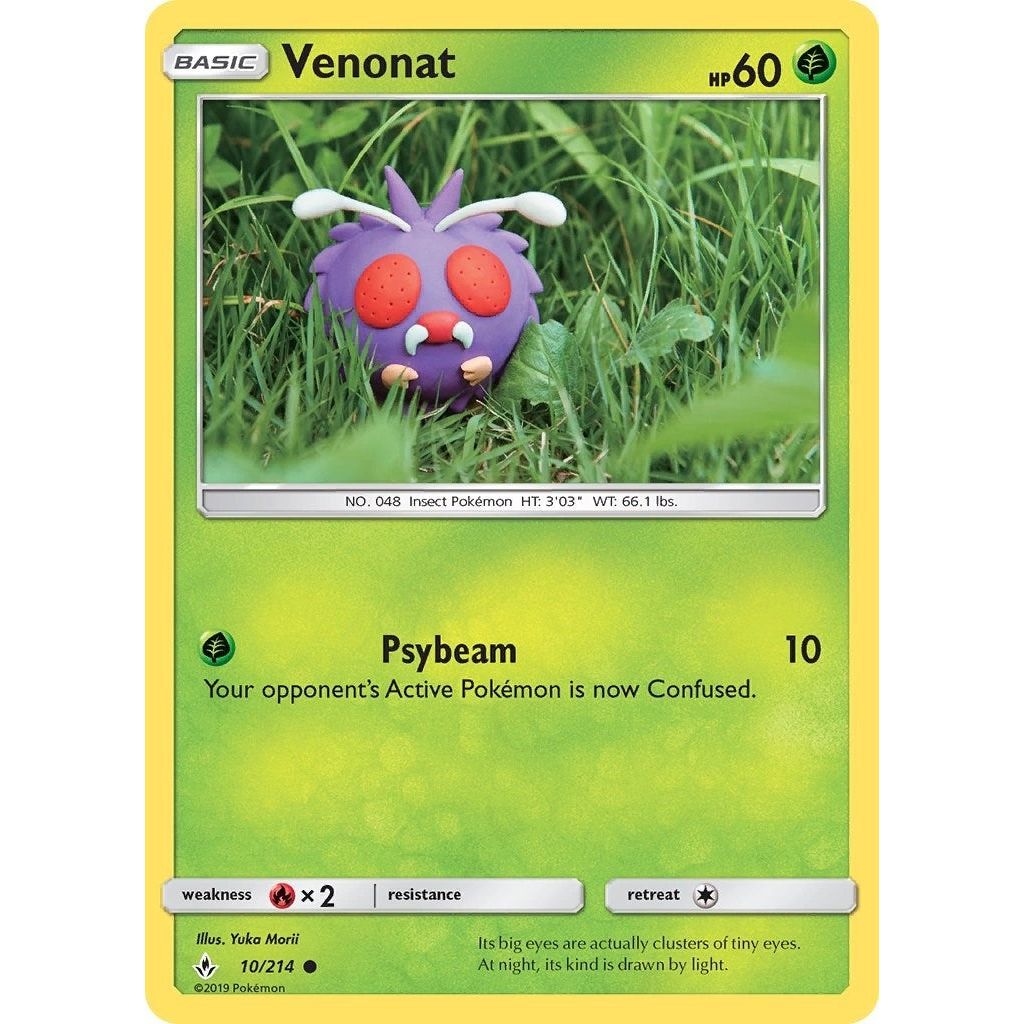 Image for Venonat (10) (10/214) (SM10) - Pokemon