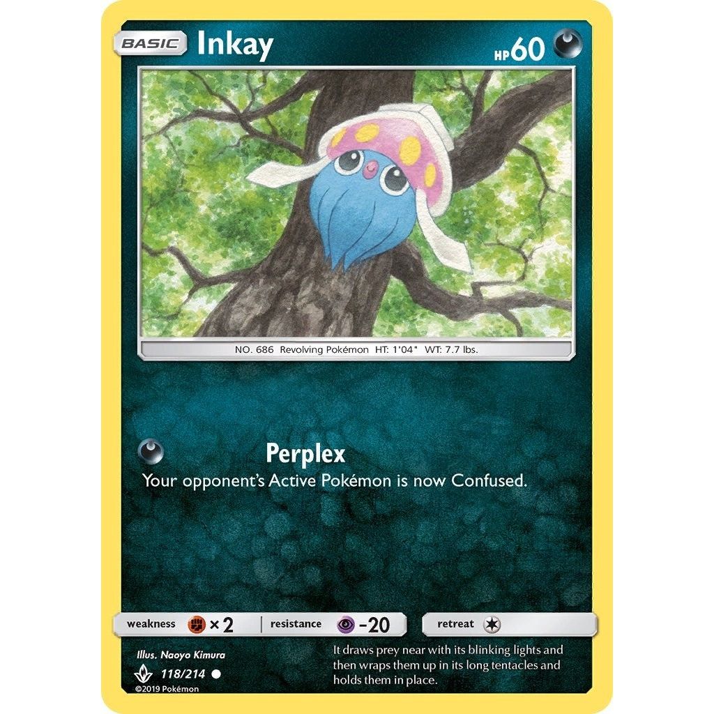 Image for Inkay (118/214) (SM10) - Pokemon