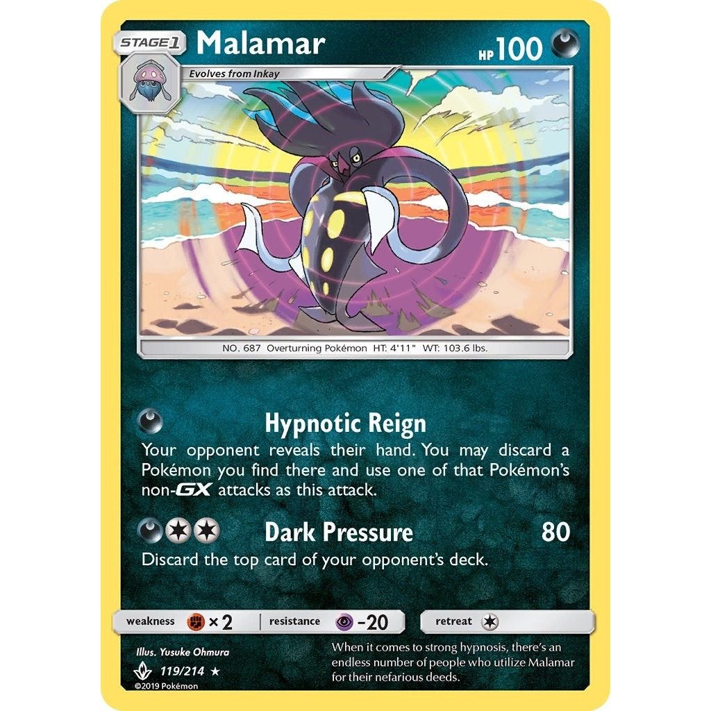 Image for Malamar (119/214) (SM10) - Pokemon