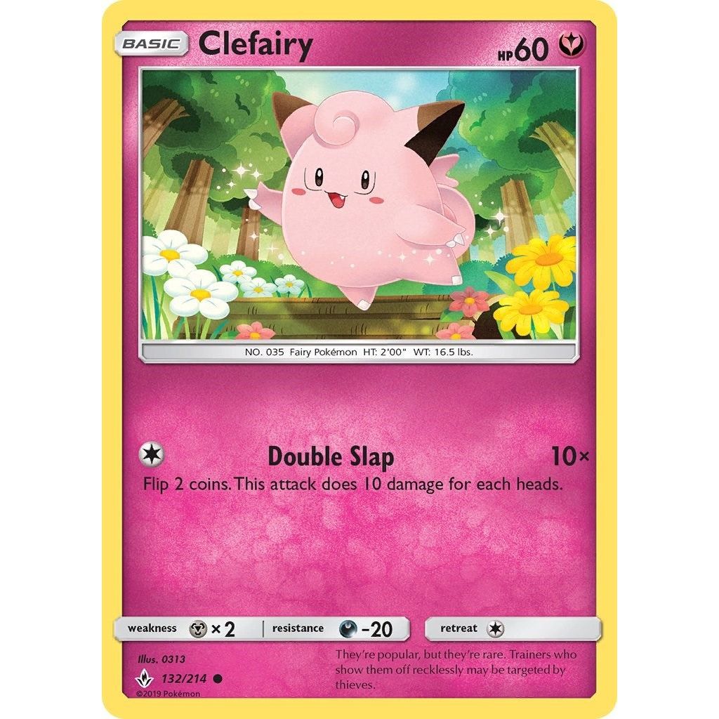 Image for Clefairy (132/214) (SM10) - Pokemon