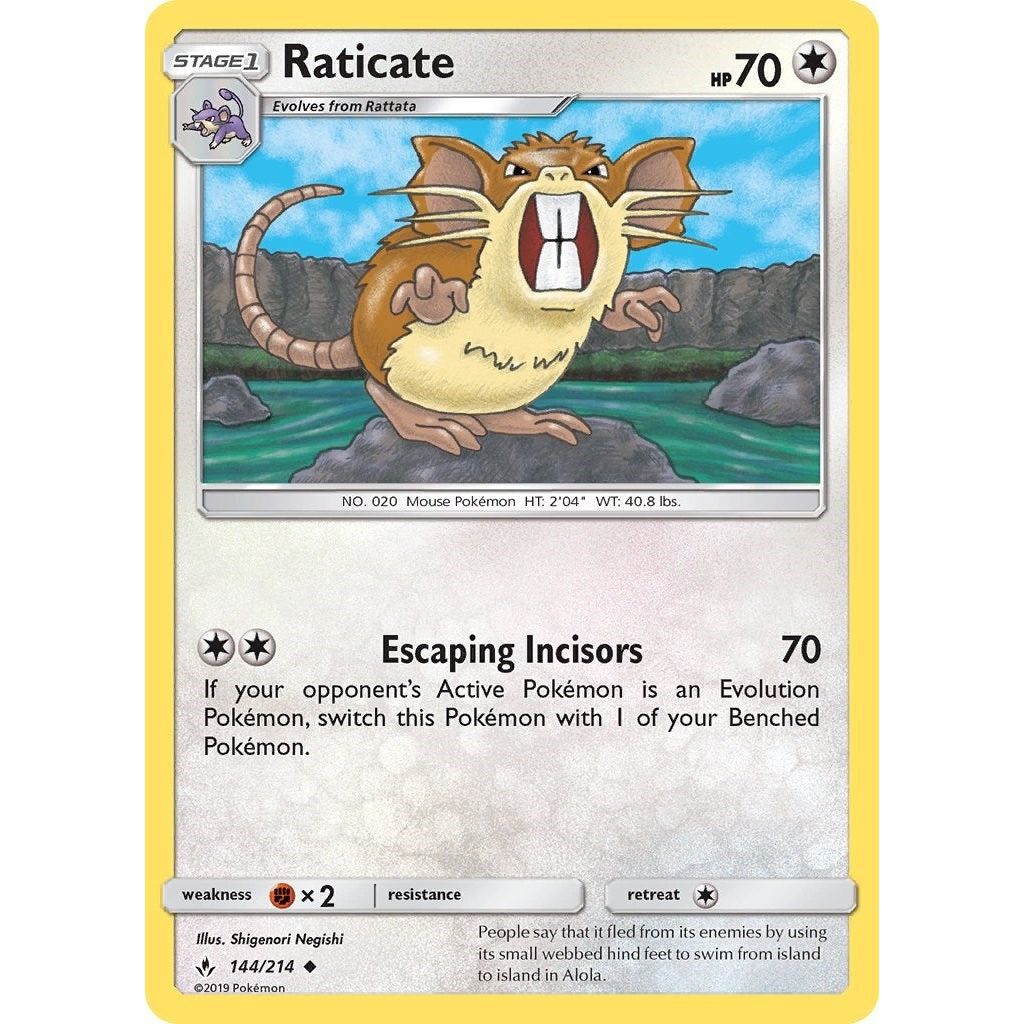 Image for Raticate (144/214) (SM10) - Pokemon