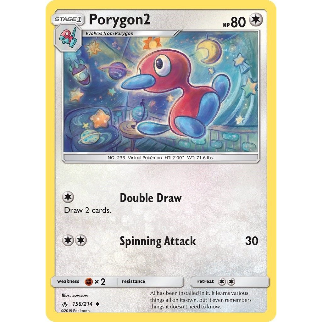 Image for Porygon2 (156/214) (SM10) - Pokemon