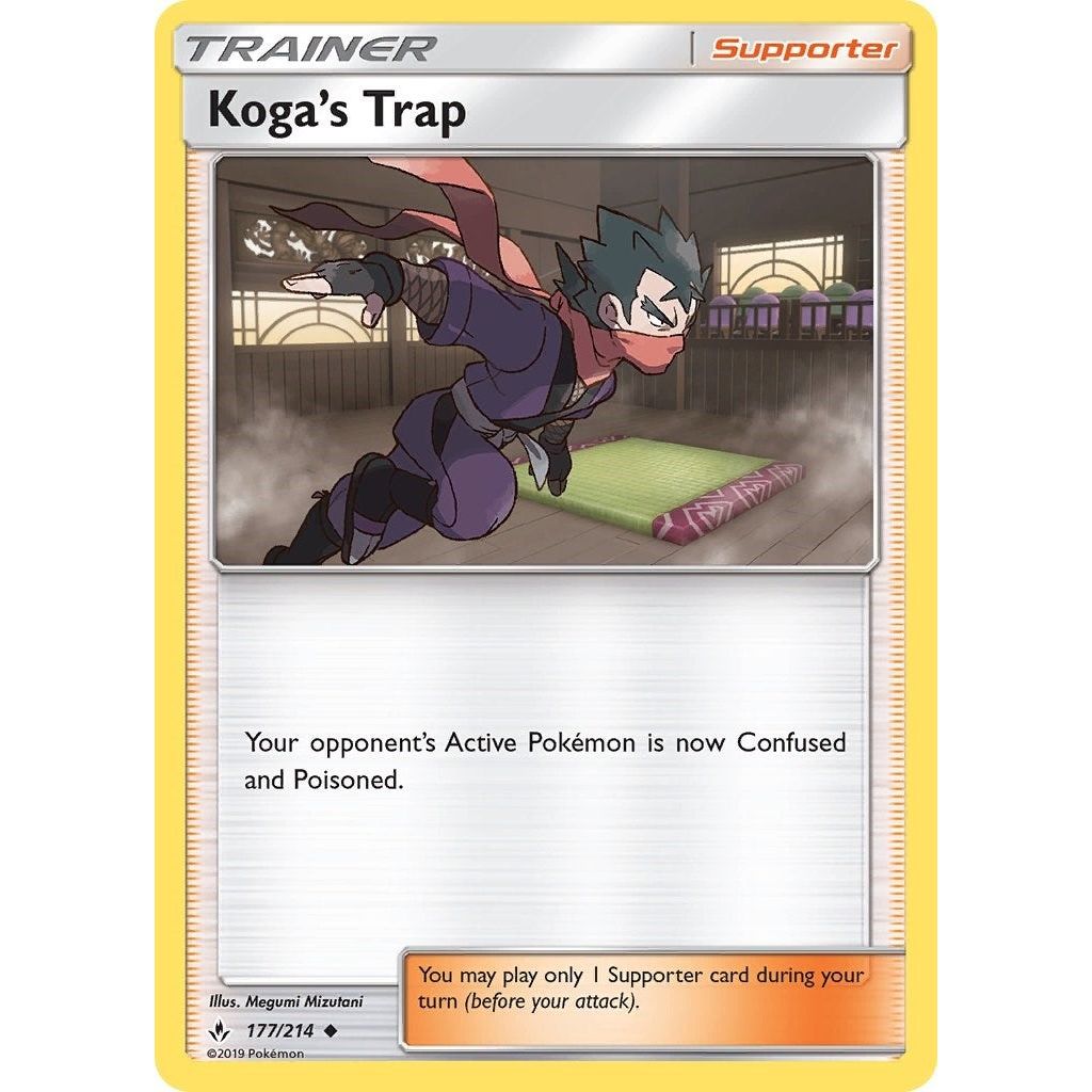 Image for Koga's Trap (177/214) (SM10) - Pokemon