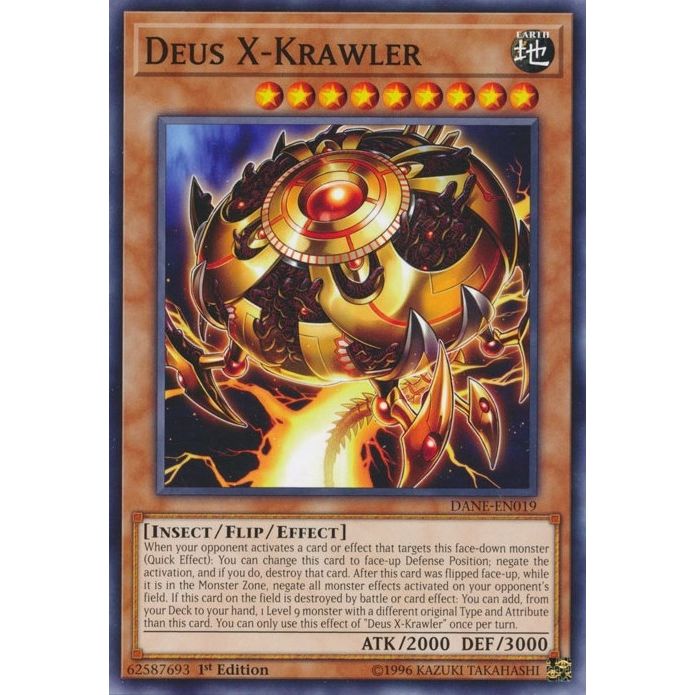 Image for Deus X-Krawler (DANE-EN019) (DANE) - YuGiOh