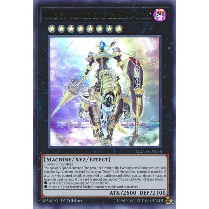 Image for Dingirsu, the Orcust of the Evening Star (DANE-EN038) (DANE) - YuGiOh