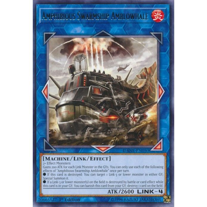 Image for Amphibious Swarmship Amblowhale (DANE-EN050) (DANE) - YuGiOh