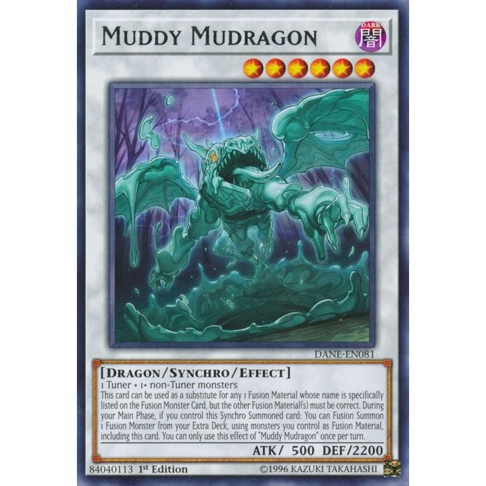 Image for Muddy Mudragon (DANE-EN081) (DANE) - YuGiOh