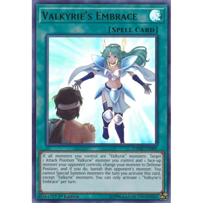 Image for Valkyrie's Embrace (DANE-EN089) (DANE) - YuGiOh