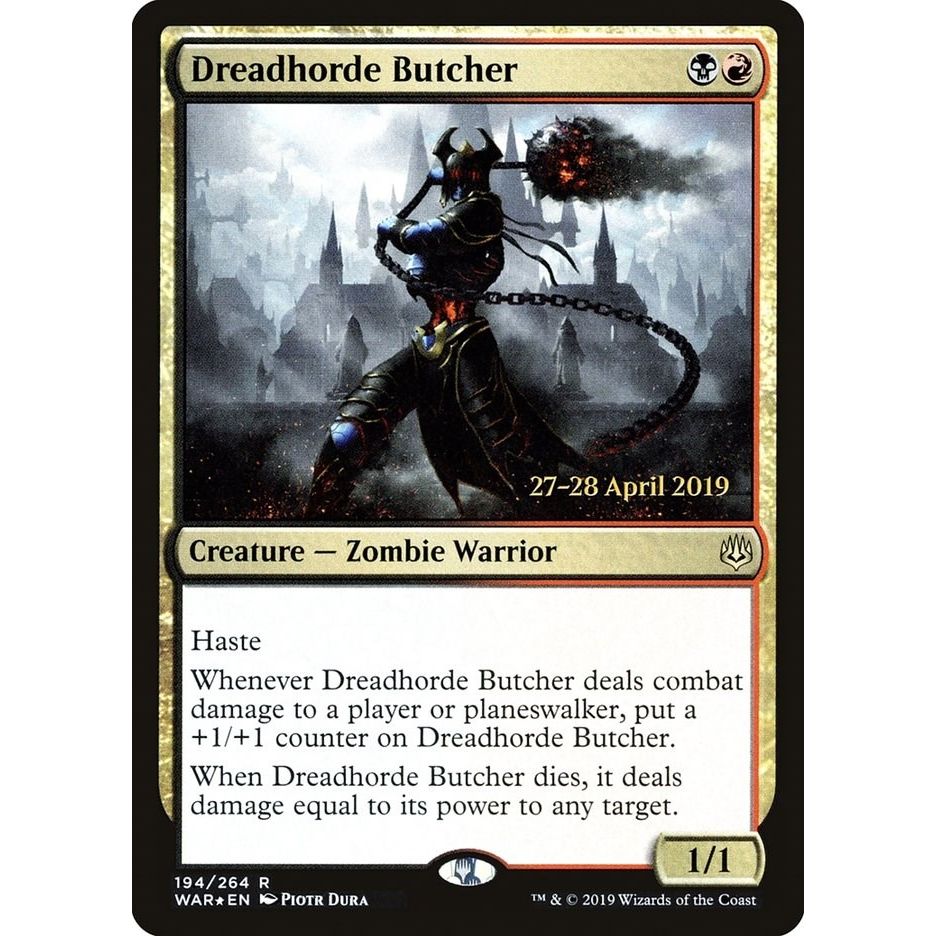 Image for Dreadhorde Butcher (194) (PRE) - Magic: The Gathering
