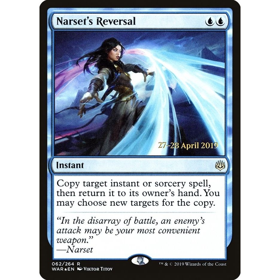 Image for Narset's Reversal (62) (PRE) - Magic: The Gathering