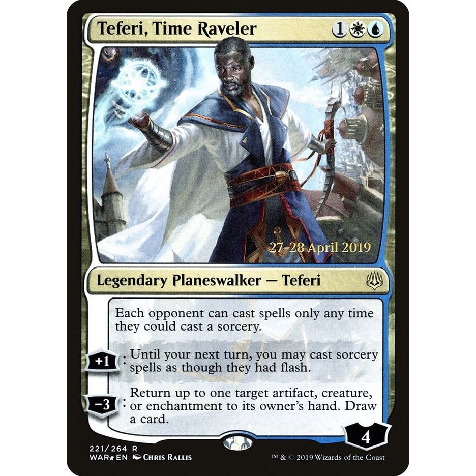 Image for Teferi, Time Raveler (221) (PRE) - Magic: The Gathering